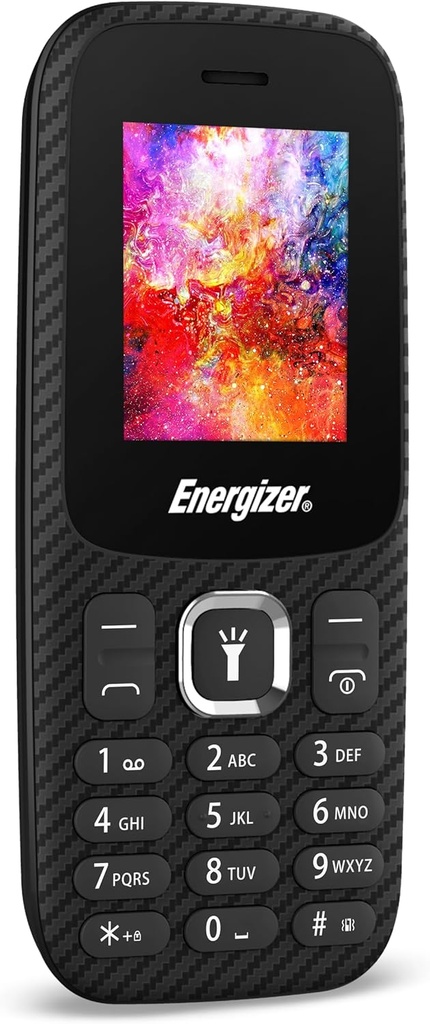 Energizer - Mobile E13-2G - Telefon mobil Dual Sim - Negru - Mini SIM - Deblocat - Torță