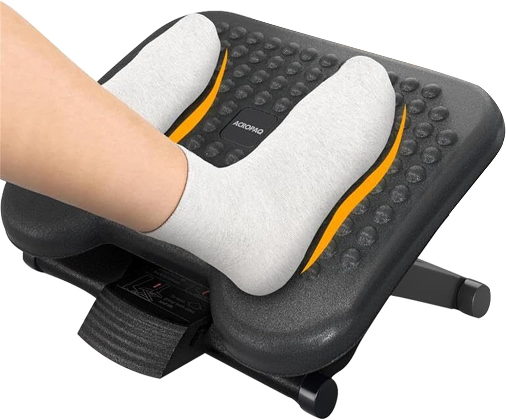 Birou pentru picioare ACROPAQ - Suport pentru picioare ergonomic cu înălțime reglabilă - Birou pentru picioare, Suport pentru picioare sub birou