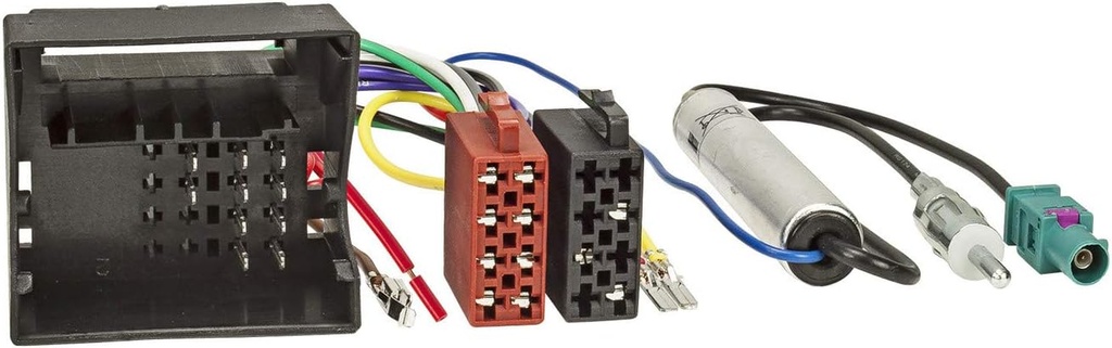 Adaptor ISO Sound-way Radio prin cablu, antenă Fakra compatibilă cu Citroen, Peugeot