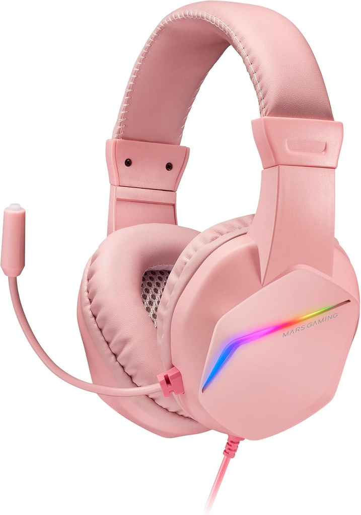 Mars Gaming MH122 Auriculare Gaming FRGB Rosas