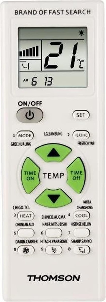 Telecomanda universala pentru aer conditionat Thomson 131838