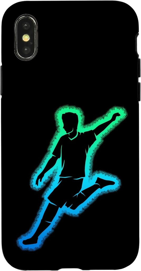 Husa pentru iPhone X/XS Fotbal Fotbal Copii Baieti