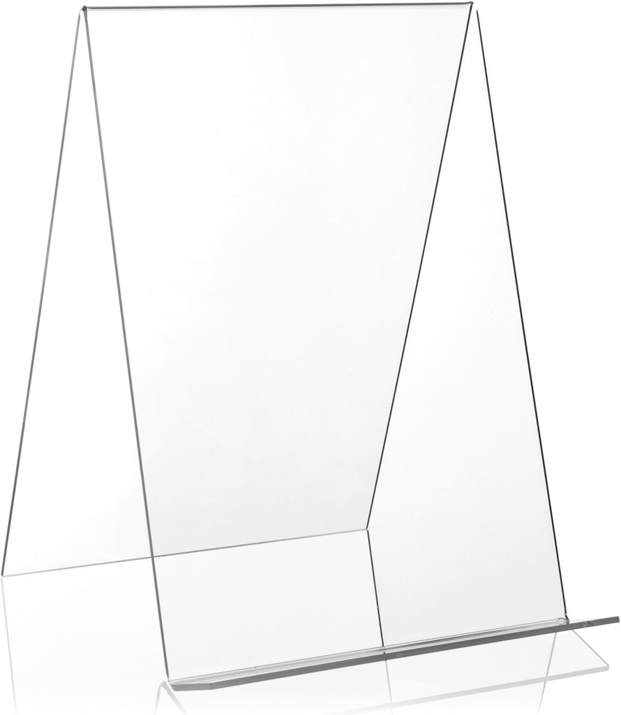 Suport pentru carti/afisare pentru carti ca suport pentru produse si suport basculant in format DIN A4 din PLEXIGLAS(R) original