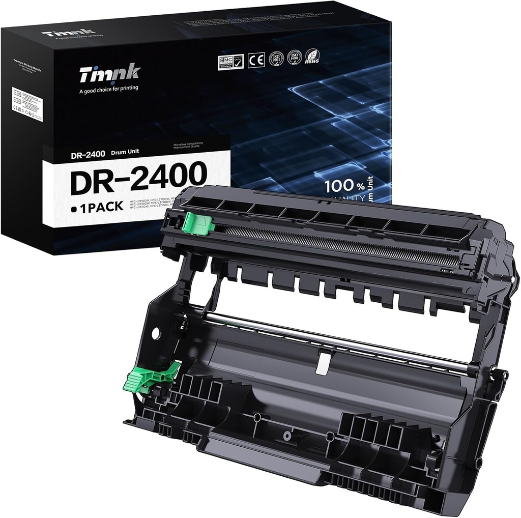 Cilindru Timink DR2400 (doar unitatea de cilindru) pentru Brother DR-2400 Cilindru pentru Brother DCP-L2530DW L2510D L2537DN L2550DN HL-L2350DW L2310D L2357DW L2370DN L2375DW MFC-L2710DW2 L2710DW2