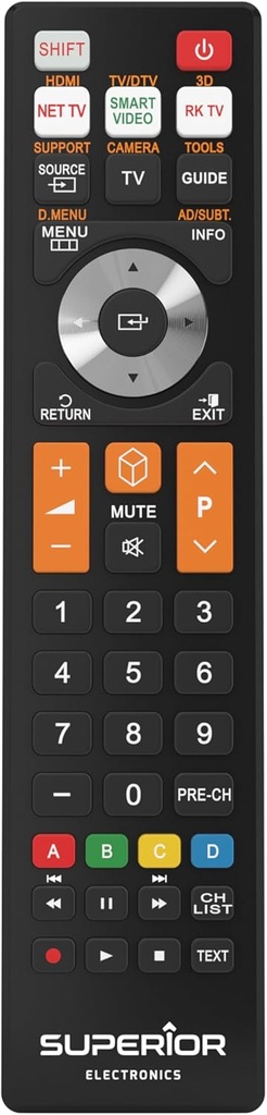 Superior Electronics SUPTRB008 Telecomanda universală pentru toate televizoarele Samsung Plug and Play Nu este necesară programarea
