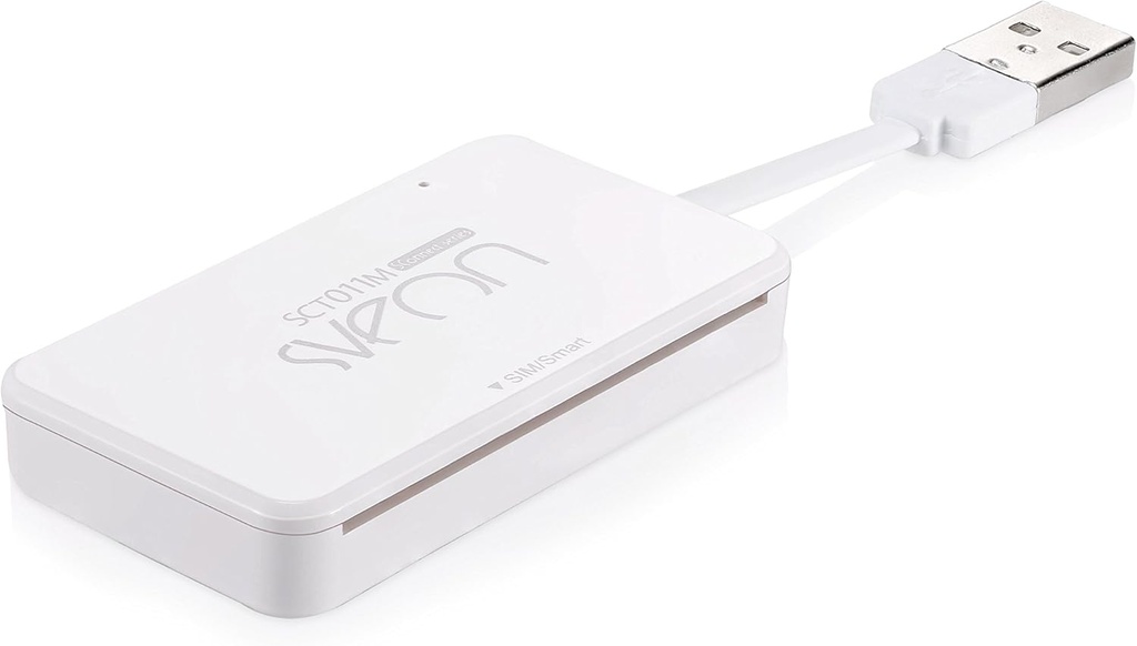 Sveon SCT011M - ID electronic și cititor de carduri inteligente compatibil cu Mac și Windows