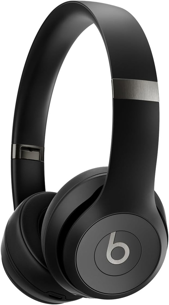 Beats Solo 4 – Căști supraear Bluetooth fără fir, compatibile Apple și Android, 50 de ore de viață a bateriei – negru mat