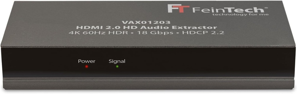 FeinTech VAX01203 Splitter extractor audio HD 2.0 pentru DTS-HD Dolby Atmos TrueHD 4K HDR