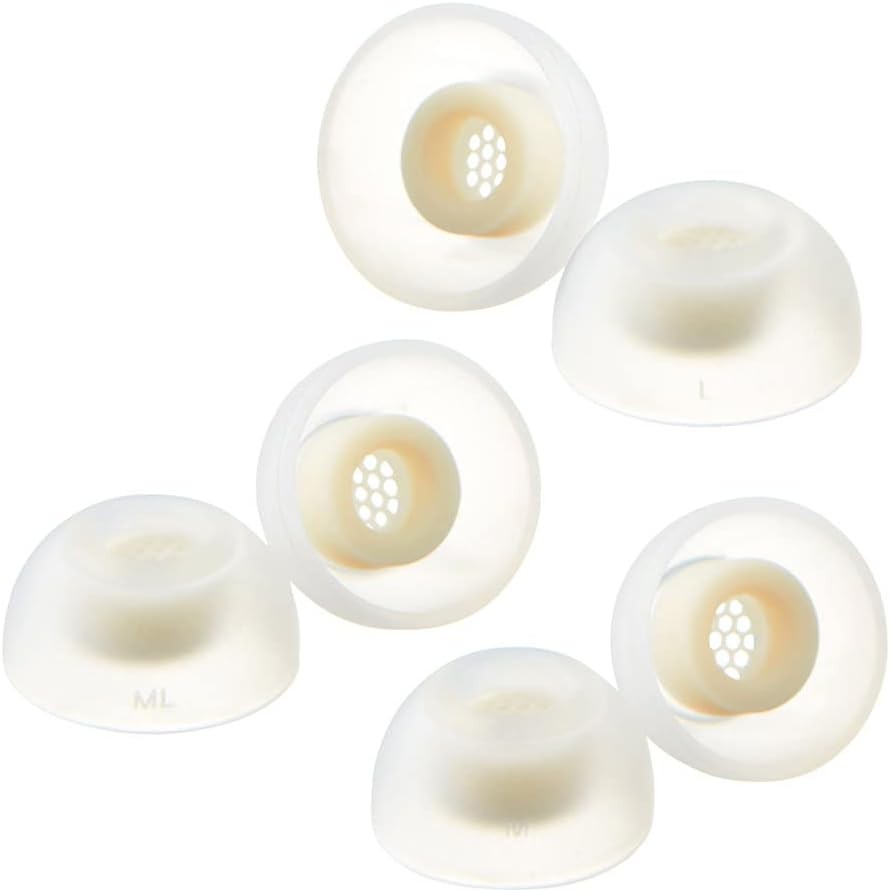 AZLA SednaEarfit MAX pentru TWS 3 perechi (M/ML/L) - Sfaturi pentru casti de schimb - Casti pentru casti cu anulare a zgomotului compatibile cu Galaxy Buds 2 Pro/Airpods Pro