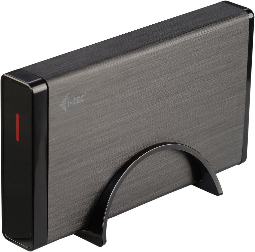 Carcasa de stocare SSD i-tec MYSAFE35U401UK de 3,5 inchi Negru, metalic