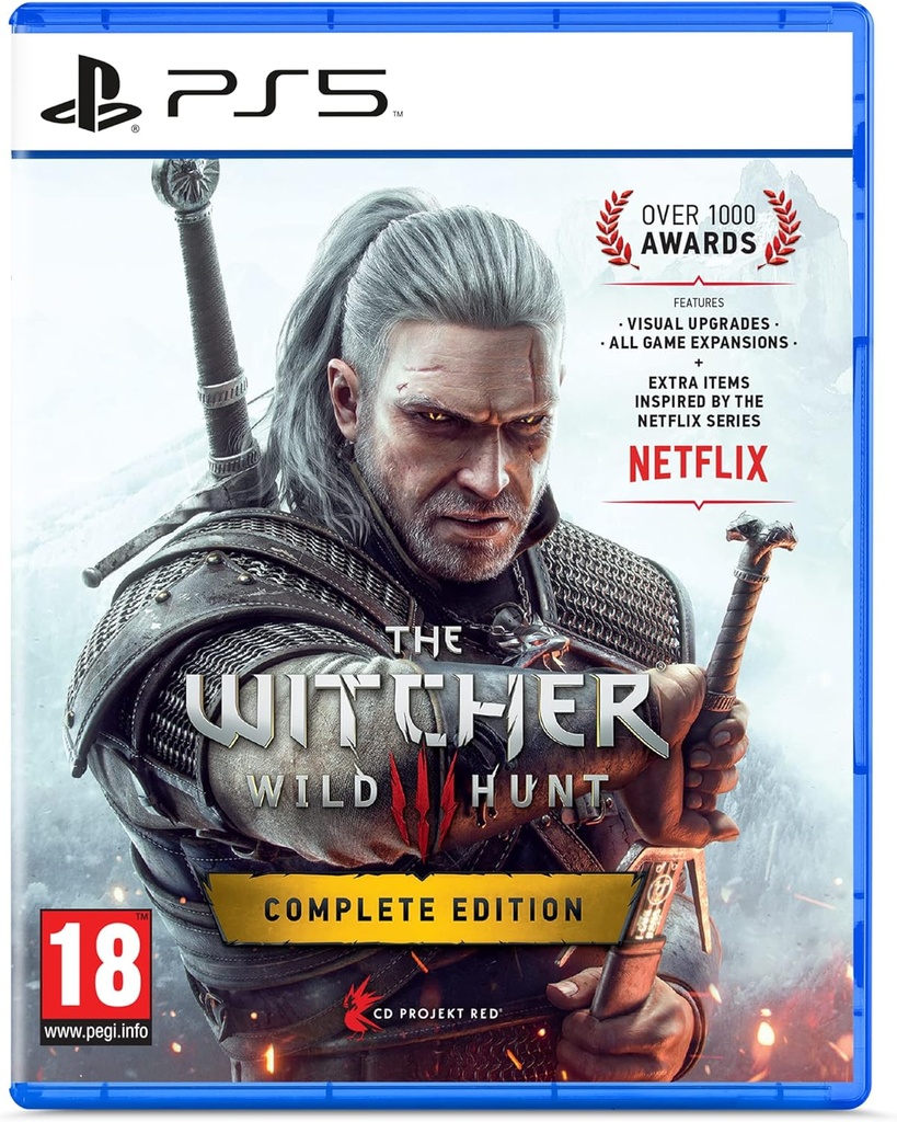 NAMCO - CD Projekt Red - The Witcher 3 Wild Hunt - Ediție completă, Playstation 5 [Ediție în engleză]
