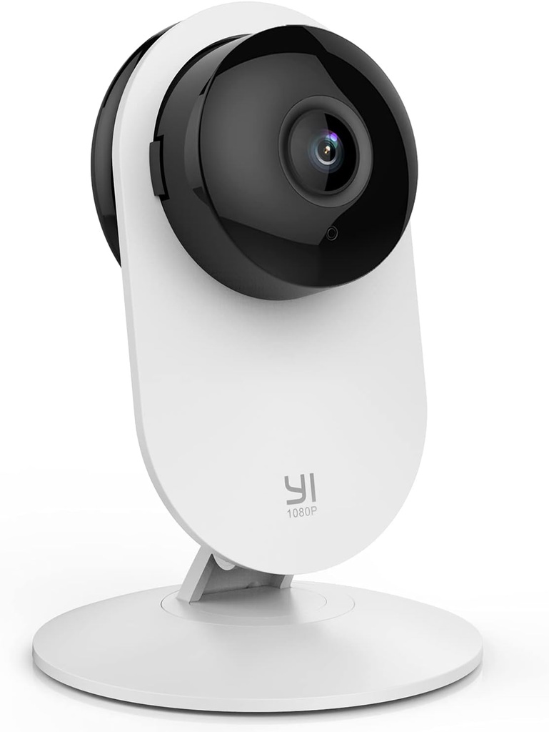 Cameră de supraveghere interioară YI Pro 2K cu detectarea persoanei AI, detectarea mișcării, notificare push, audio bidirecțional, pentru monitor pentru bebeluși, animale de companie, funcționează cu Alexa și Asistent Google