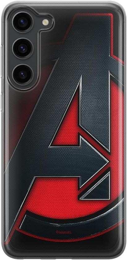 ERT GROUP Husă originală și cu licență oficială Marvel pentru telefon mobil pentru Samsung S23 Plus Avengers 019 Design Perfect potrivit formei telefonului mobil, carcasă TPU