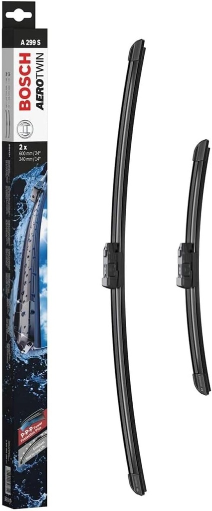 Stergatoare Bosch Aerotwin A299S, lungime 600 mm/340 mm, 1 set pentru parbriz fata