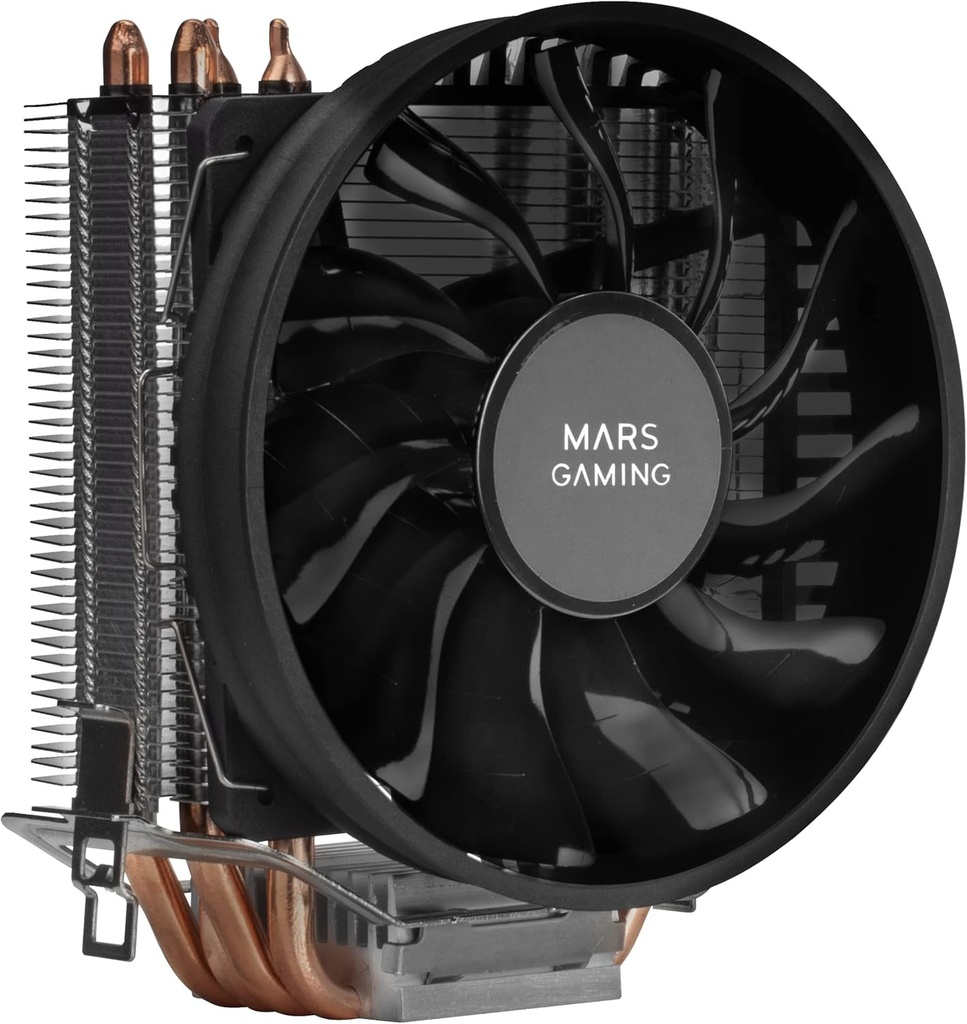 Mars Gaming MCPU220, radiator universal cu banda de alimentare pentru PC, ventilator MFX de 120 mm, negru