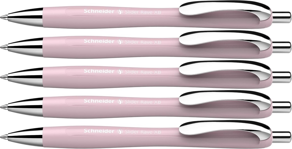Pix Schneider 132519 Slider Rave XB (editie speciala limitata in perle, Made in Germany) 5 bucati, culoare cerneala: albastru