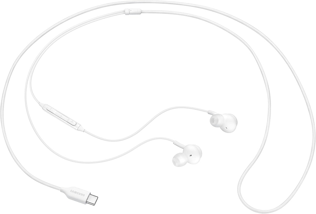 Căști Samsung EO-IC100 USB Type-C, sunet AKG, alb