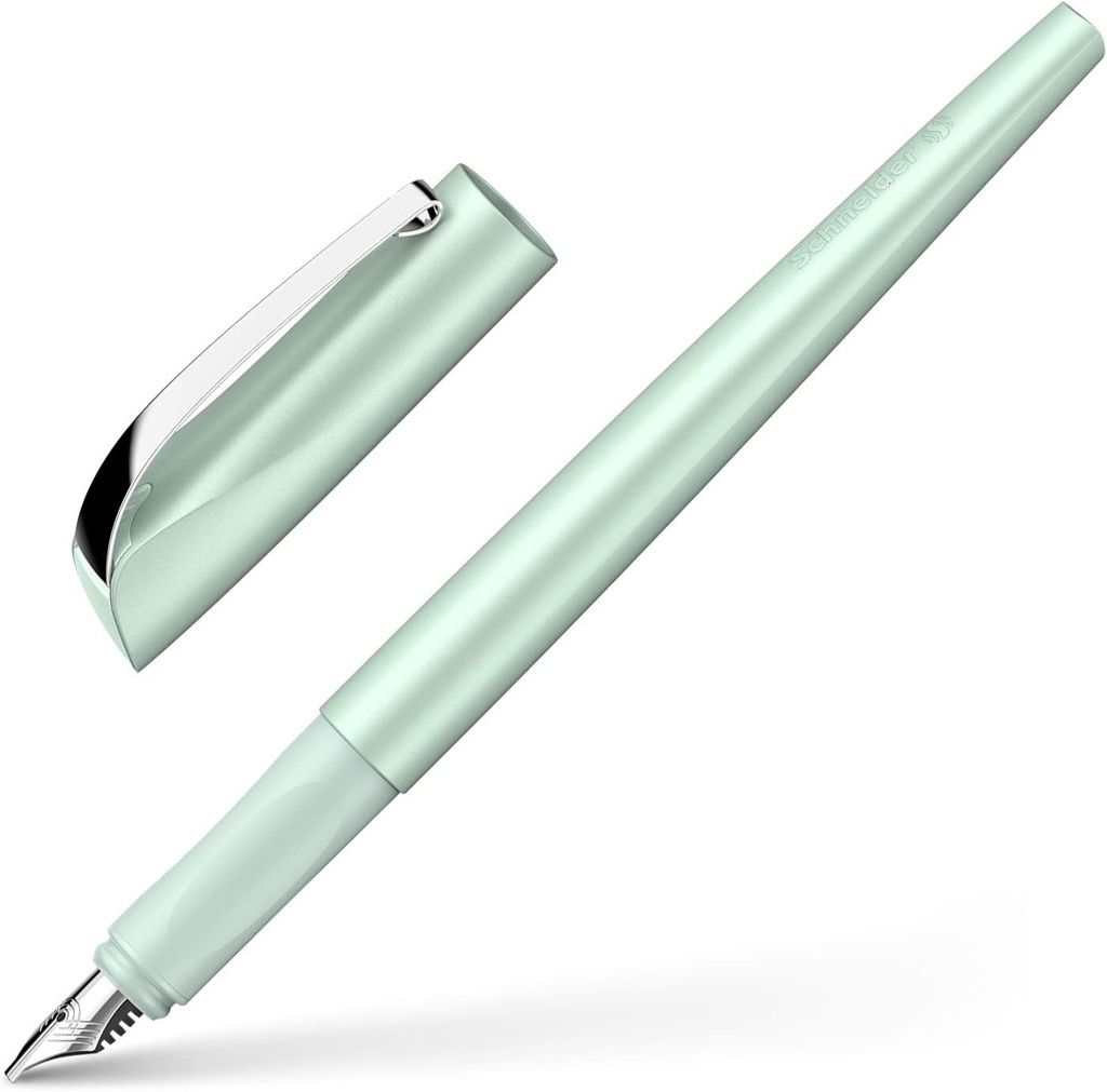 Stilofon pentru caligrafie și caligrafie Schneider (lățimea penei 1,8 mm) mentă