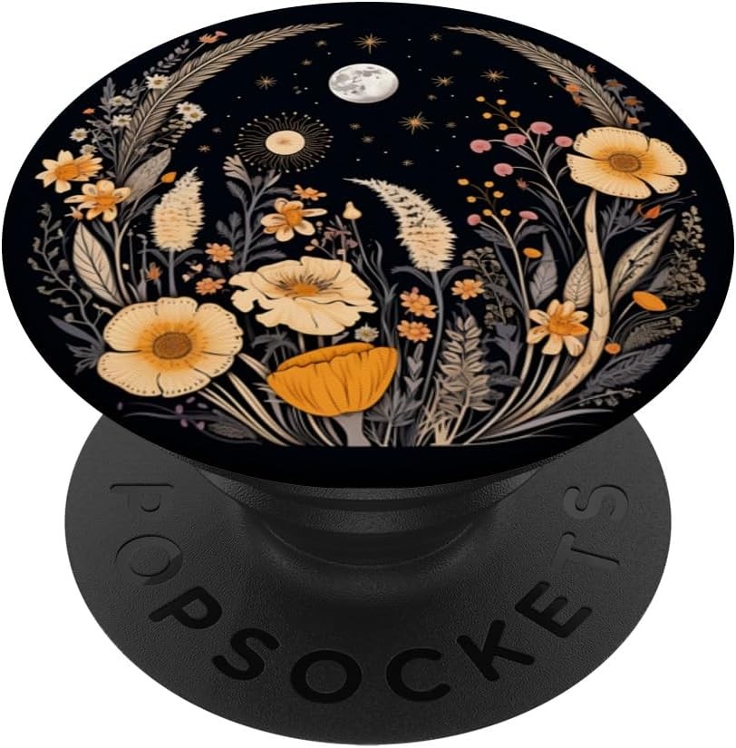 PopGrip adeziv PopSockets Boho Moon and Wildflowers