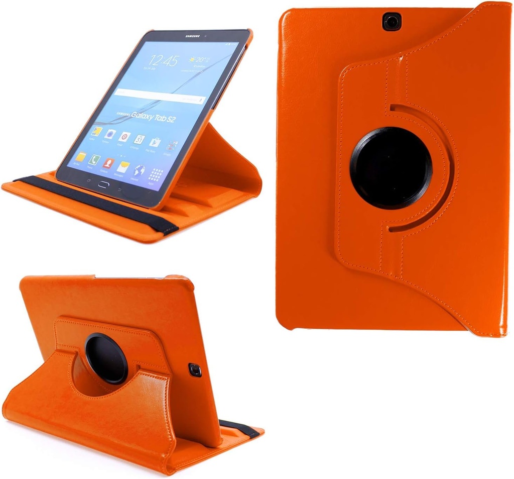 Husa COOVY(R) 2.0 pentru Samsung Galaxy TAB A 10.1 (model 2019) SM-T510 SM-T515 Rotire 360° Husa inteligenta Husa Husa Suport de protectie | maro