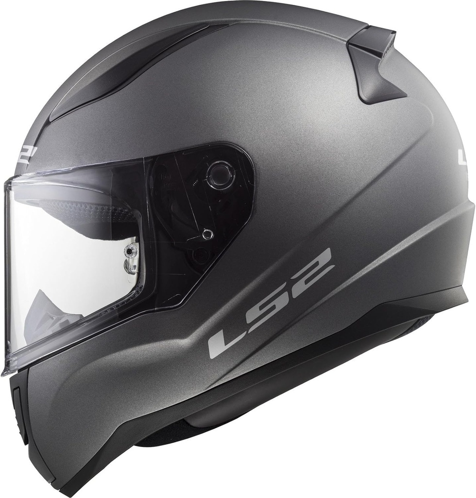 LS2, cască integrală pentru motocicletă Rapid SOLID Matt Titanium, M