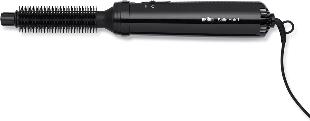 Braun Satin Hair 1 Airstyler 110 - uscat, stilat și ondulat, negru, alb, 2 m, 200 W