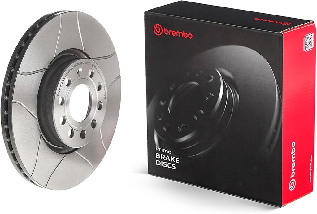 Brembo Max 09.9772.75 - Disc de frana crestat (Set de 1) - fata