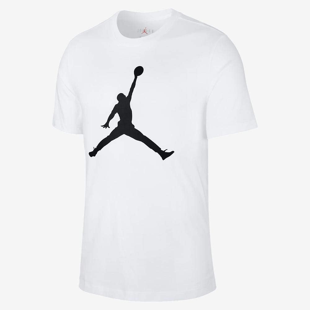Nike M J Jumpman SS Crew Barbat, alb/negru, L