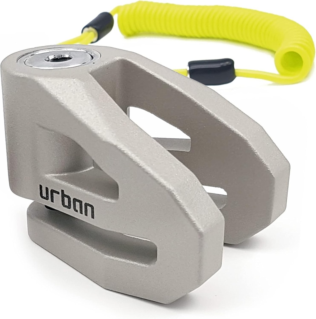 URBAN UR208T Blocare cu disc antifurt pentru motociclete o 10 mm arhitectura usoara 3 chei de inalta securitate Titan