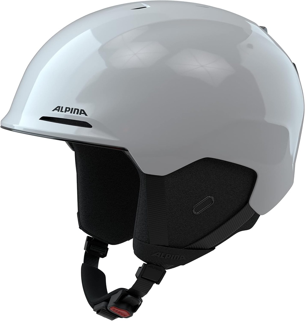 Casca de schi ALPINA BRIX unisex pentru adulti, alb mat, 55-59 cm