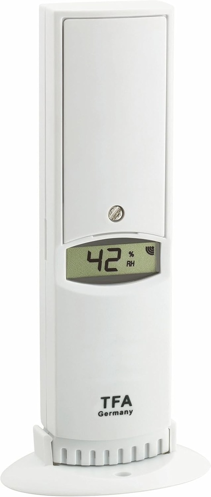 Transmitator TFA Dostmann Weatherhub Thermo-Hygro, 30.3312.02, SmartHome, precizie ridicata, L 43 (76) x L 23 (56) x H 160 (164) mm