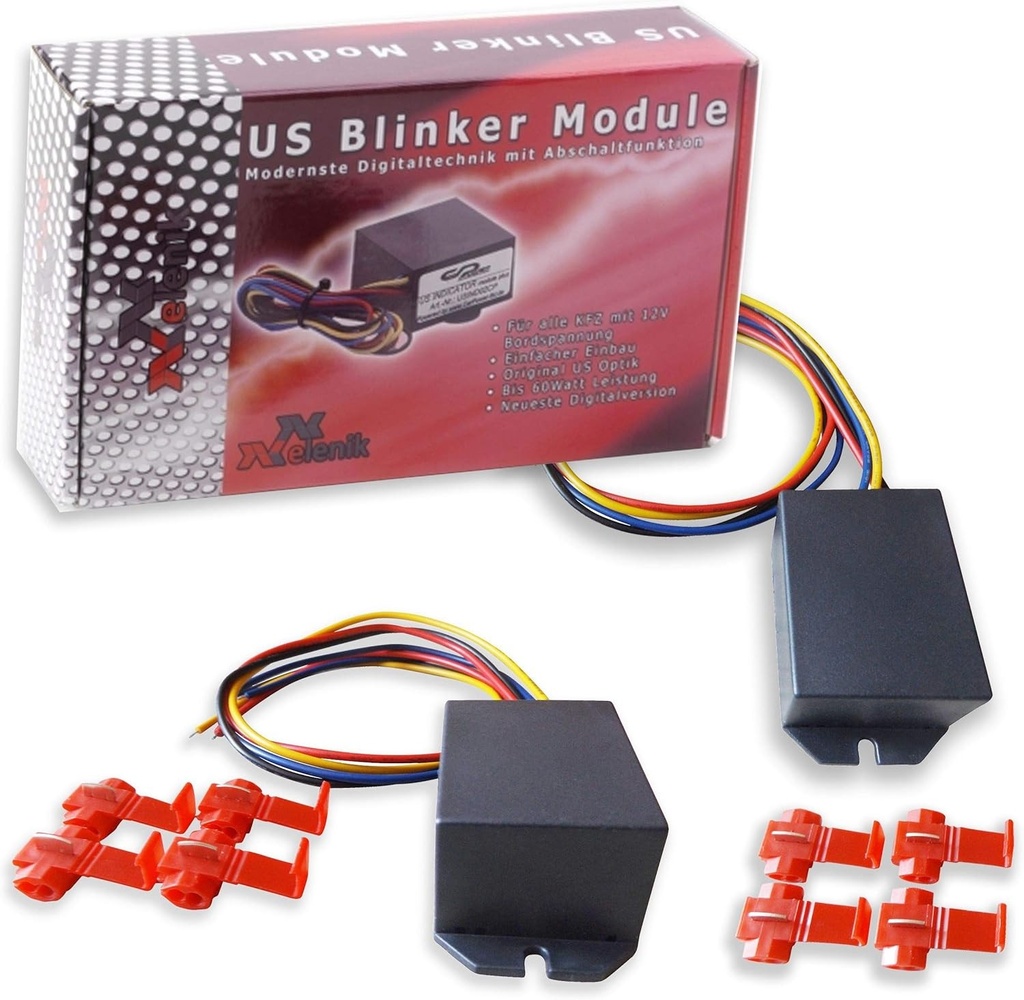 Module indicatoare pentru lumini de parcare din SUA - set complet de indicatoare din SUA (reglabile)