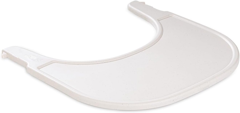 Hauck Click Tray pentru scaun inalt din lemn Alpha+ & Beta+, Alpha Click Tray, Fabricat din material reciclat (certificat GRS), Clic rapid pe scaun inalt, Usor de curatat (Speckle Beige)