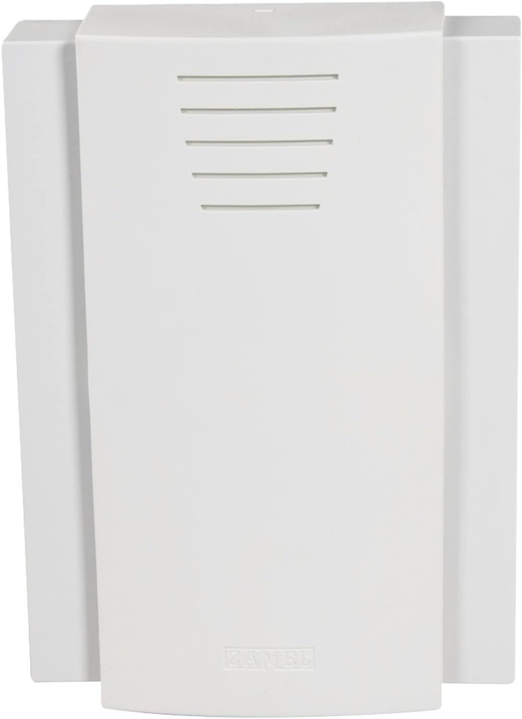 Soneria de usa SUNDI cu transformator incorporat Sonerie 230 V Plastic Metal Alb Largo, Weib