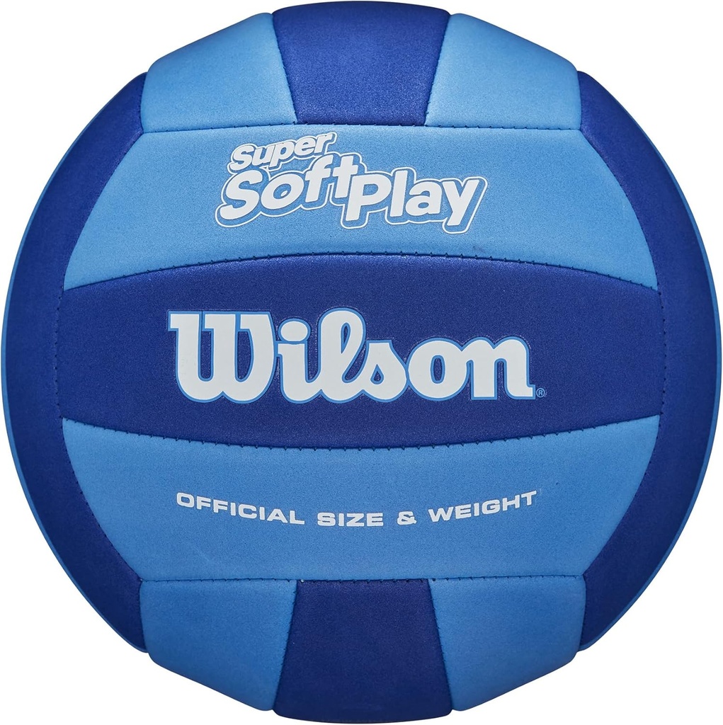 Volei Wilson Super Soft Play, piele sintetică, pentru interior și exterior, volei pe plajă