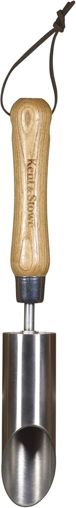 Kent & Stowe Bulb Planter - Jardiniera de becuri din otel inoxidabil pentru gauri uniforme, sapator de becuri cu maner de cenusa, lungime: 30 cm