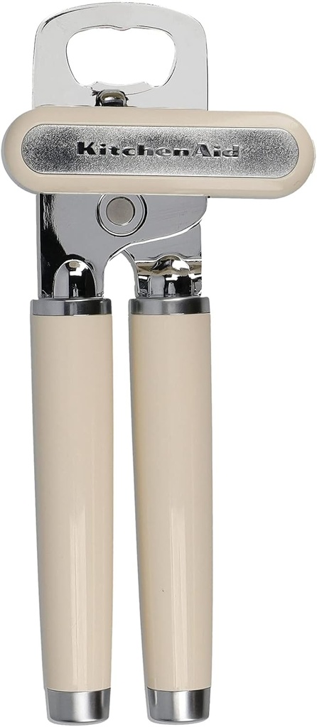 Deschidetor de conserve KitchenAid, sticle și deschizător de conserve din oțel inoxidabil – Cremă de migdale, 8,34 x 3,54 x 2,3 cm
