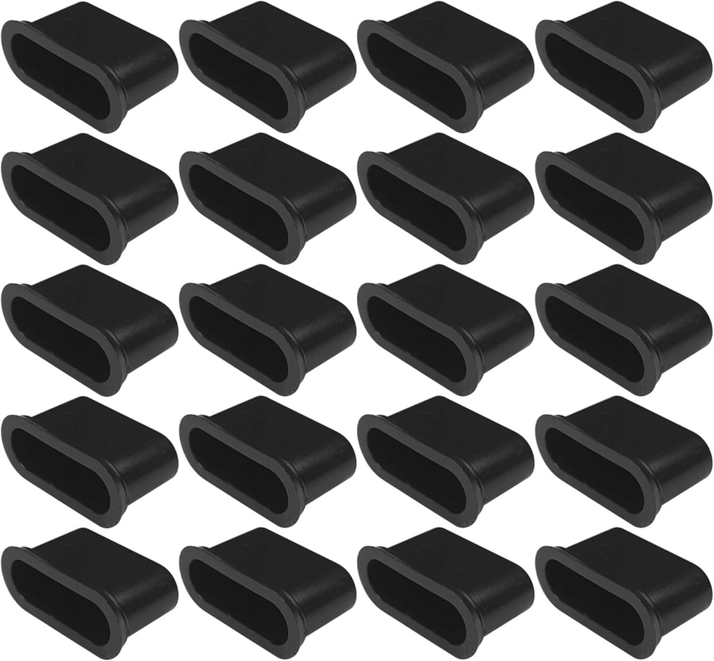 cyclingcolors 20x Capac suport din plastic pentru lamele de 38 mm Bucsa sipci pat Balancella plasa neagra
