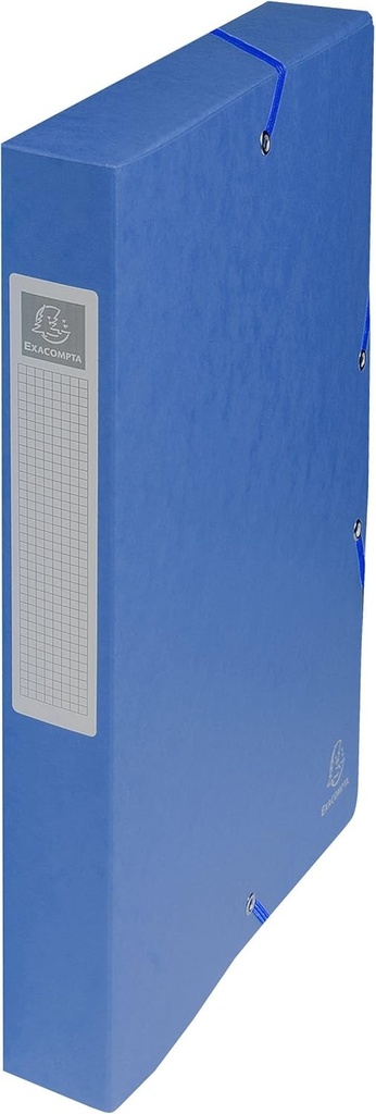 Cutie de dosar Exabox in carton lucios natura viitor - 40 mm cotor - 24x32cm pentru A4