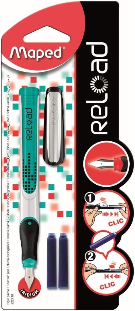 Maped M222710 - Rezerva pentru stilou clasic, culori asortate