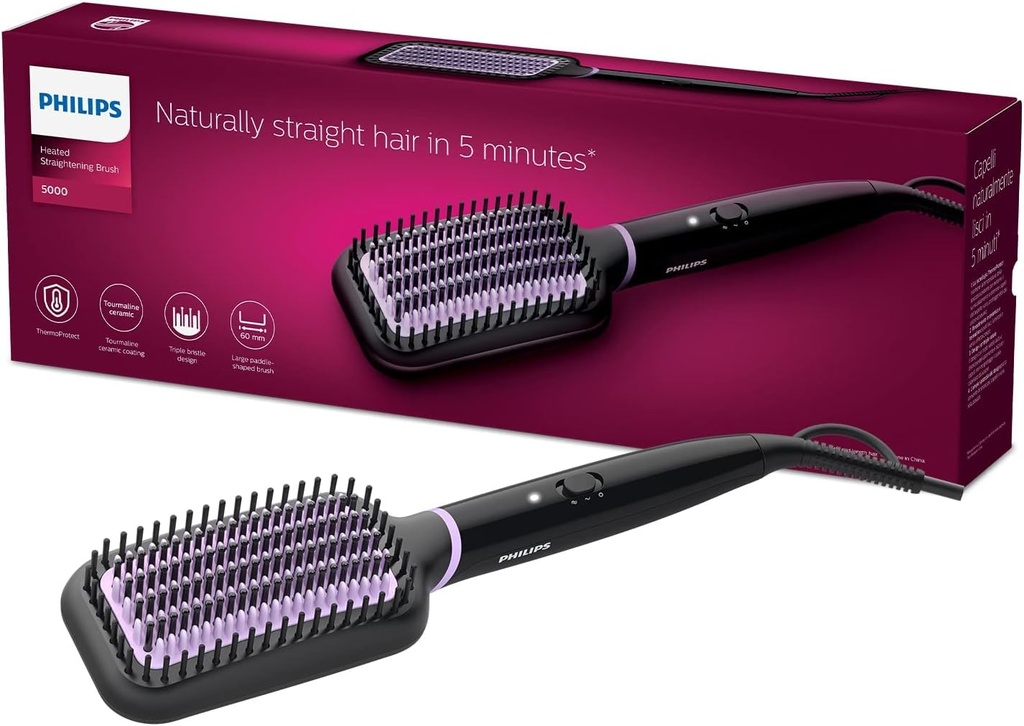 Philips StyleCare Essential Perie de îndreptat încălzită (model BHH880/00)