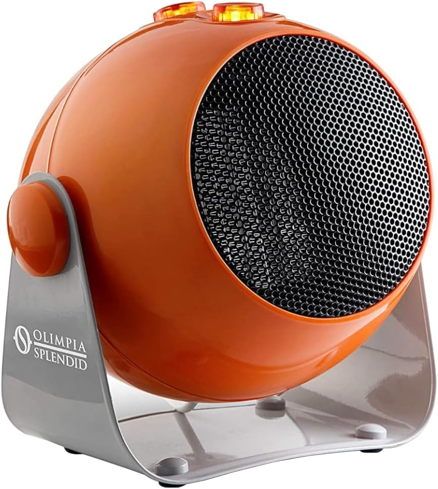 Olimpia Splendid 99402 Caldodesign O Incalzitor ventilator ceramic 1800 W, portocaliu