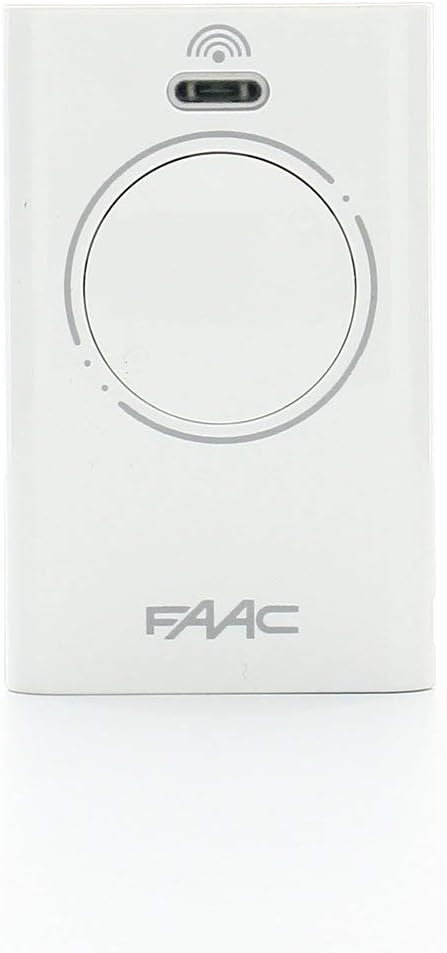 787007 Telecomandă FAAC Gate Automation XT2 433 SLH LR Transmițător cu 2 canale Alb 433 MHZ