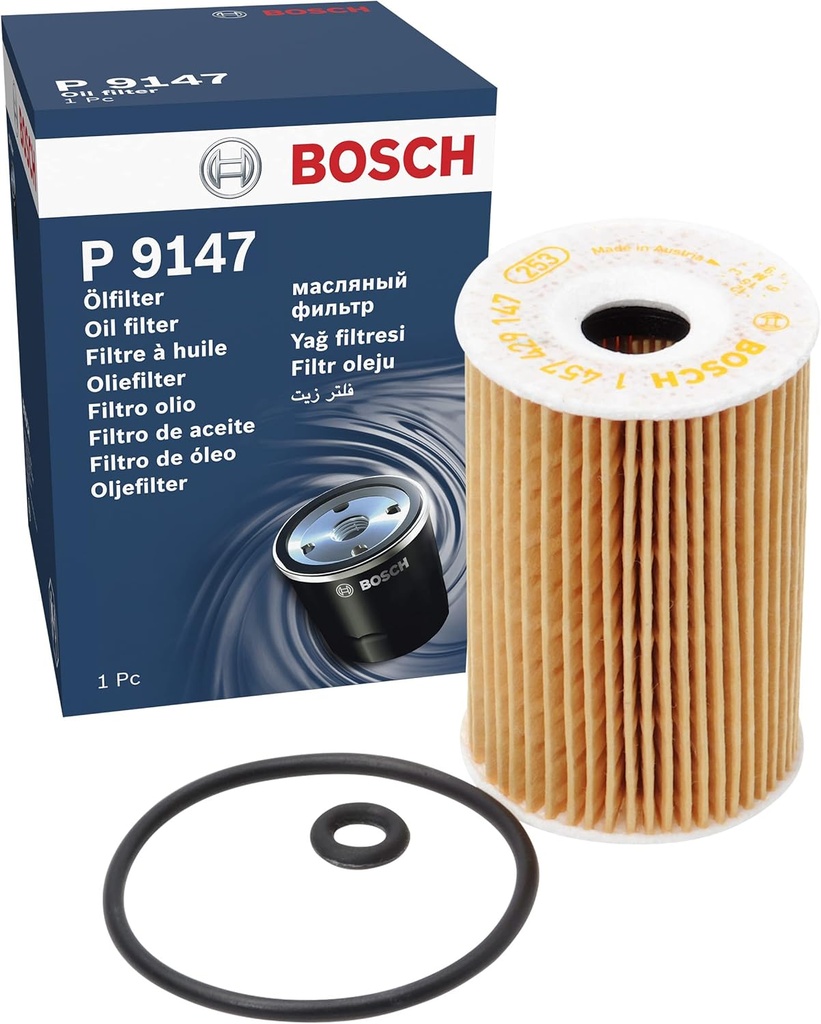 Bosch Automotive P9147 - Mașină cu filtru de ulei