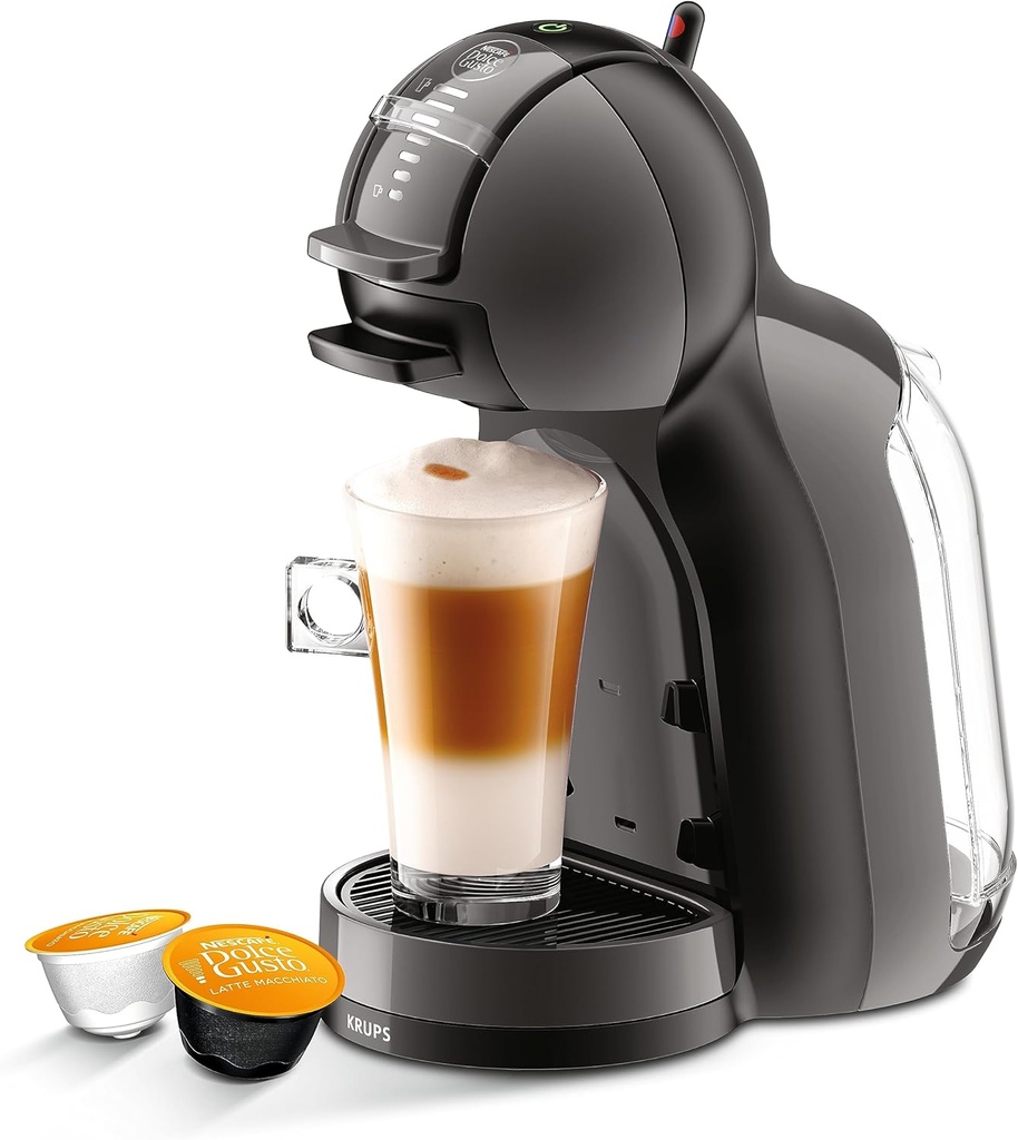 Aparat automat de cafea NESCAFÉ DOLCE GUSTO Mini Me by KRUPS, negru/antracit
