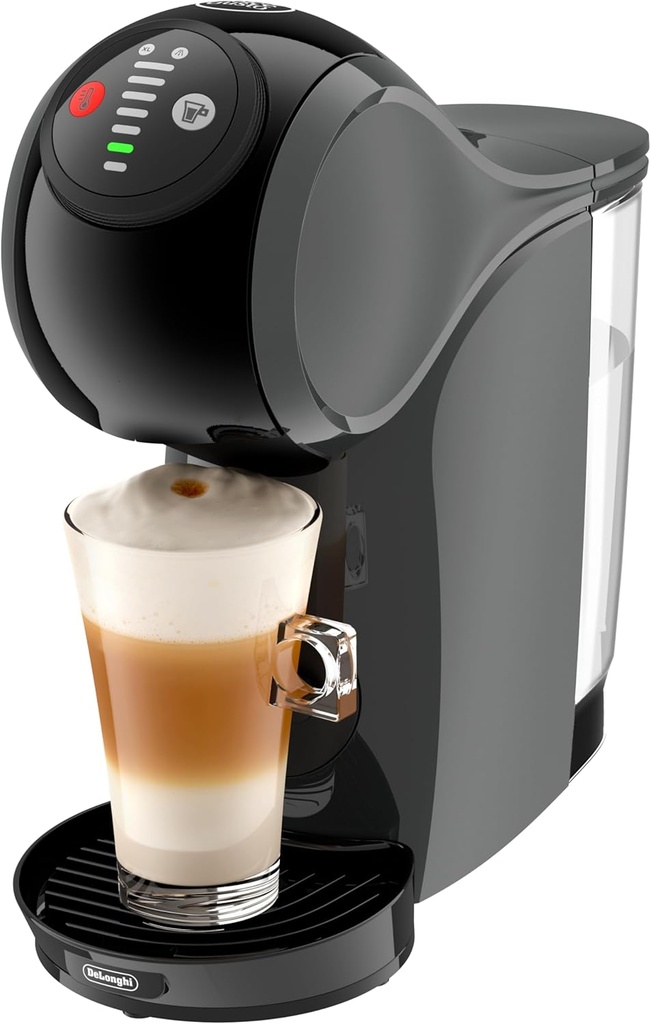 NESCAFÉ DOLCE GUSTO De'Longhi Genio S, aparat automat de cafea cu capsule pentru espresso și alte băuturi, antracit