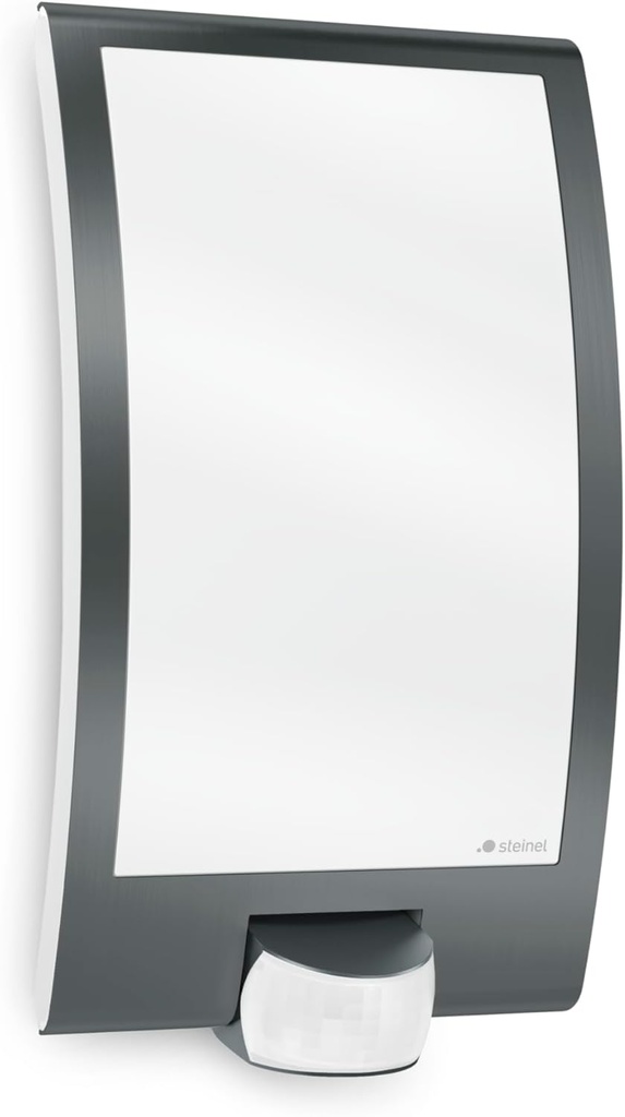 Aplică Steinel cu detector de mișcare L22 gri antracit - Lumină de exterior cu senzor de prezență, rază 10m - lampă de exterior 60W