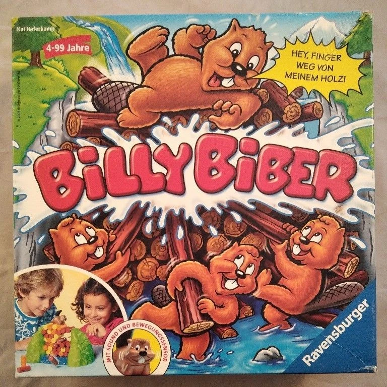 Billy Beaver - Hei, da-i drumul lemnului meu [Joc pentru copii]. Fara baterii 