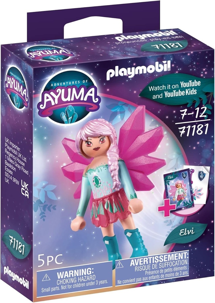 Playmobil 71181 Aventurile lui Ayuma - Zana de Cristal Elvi