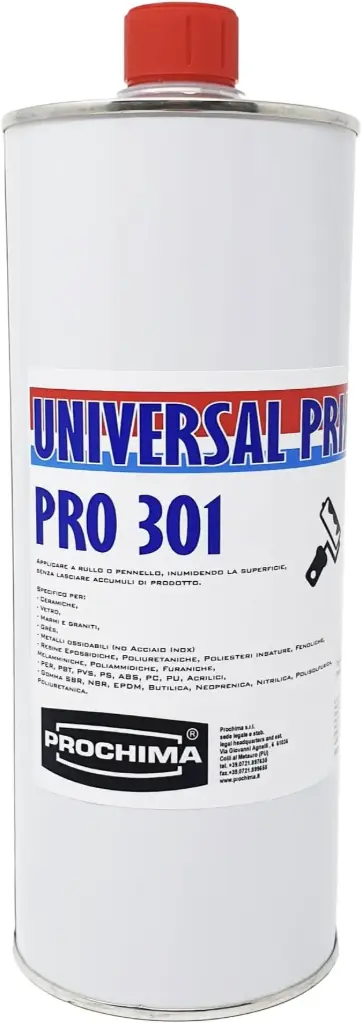 PROCHIMA, Amorsa universala Pro 301 1 kg pentru aderenta la placi ceramice, materiale plastice, sticla, metale si cauciuc, usor de aplicat, aderenta excelenta
